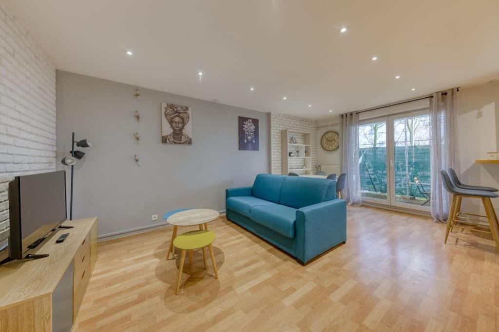 La Pepite Bleue De Nanterre Apartment Exterior photo
